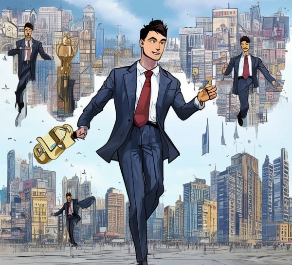 如何通过动态商务小人形象打造商业魅力